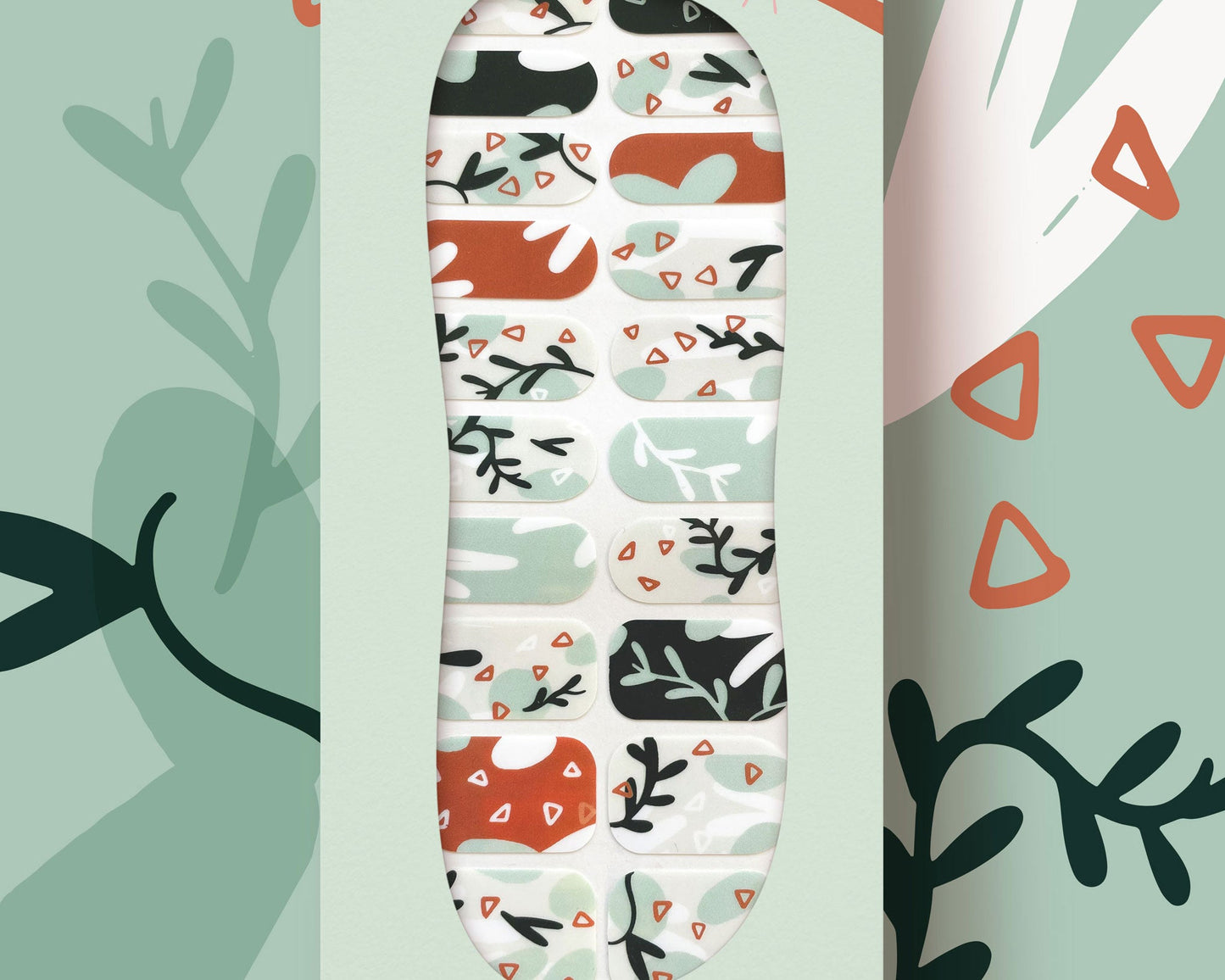 a close up of an oven mitt on a wall