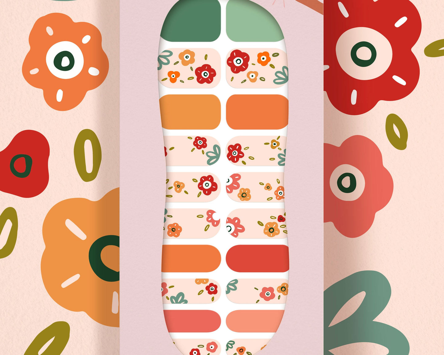a pair of colorful shoes with flowers on them