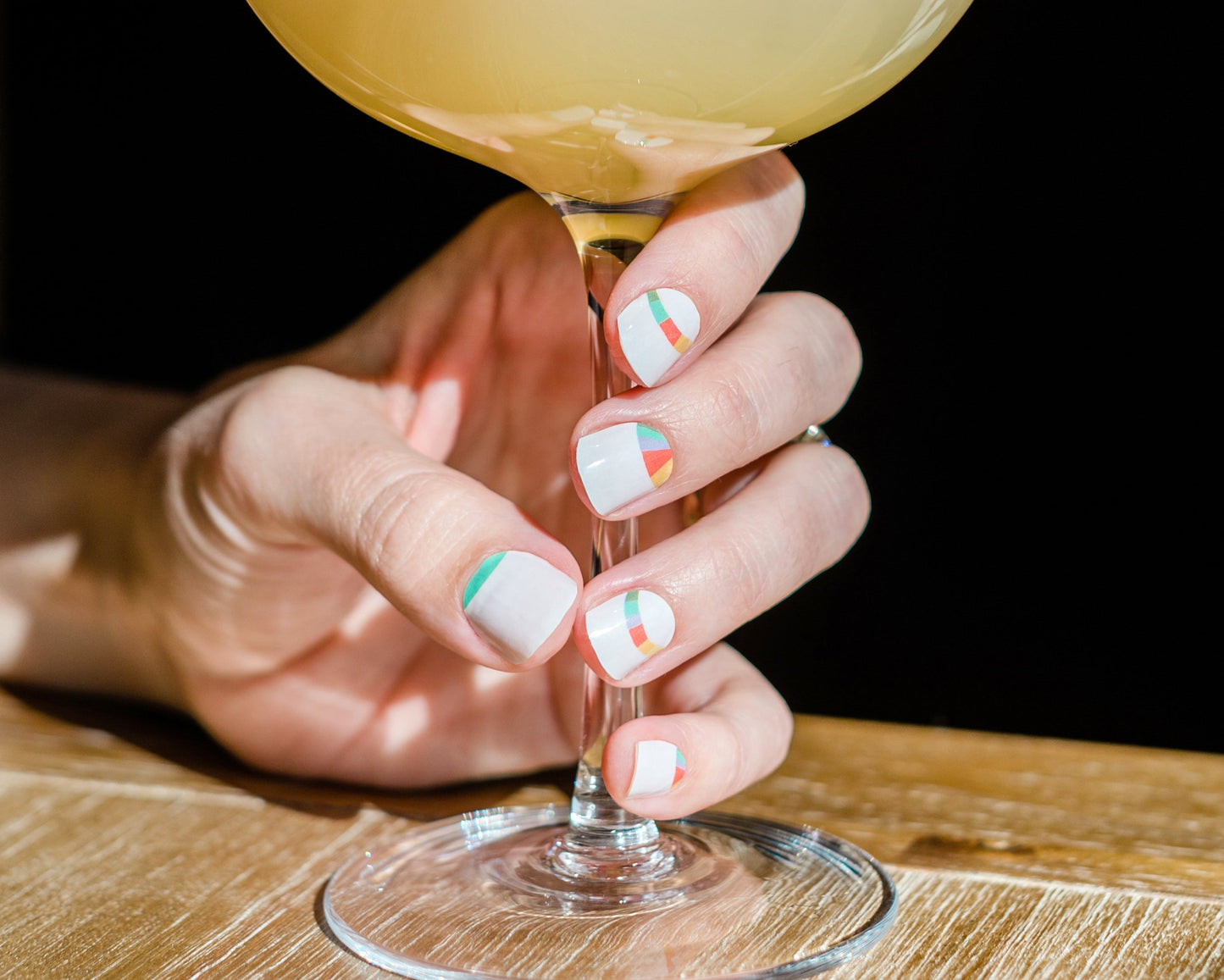 'Rainbow Party' Rainbow Arch Pride Nail Wrap Kit