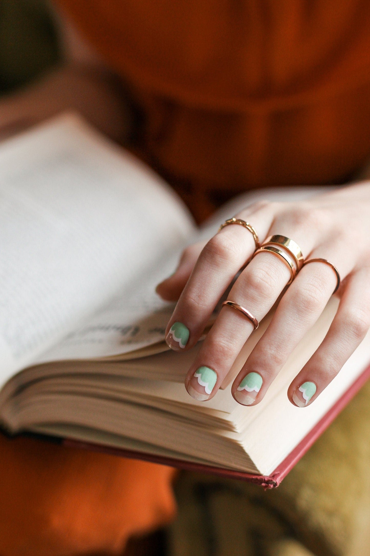 'Mint To Be' Transparent Nail Wrap Kit