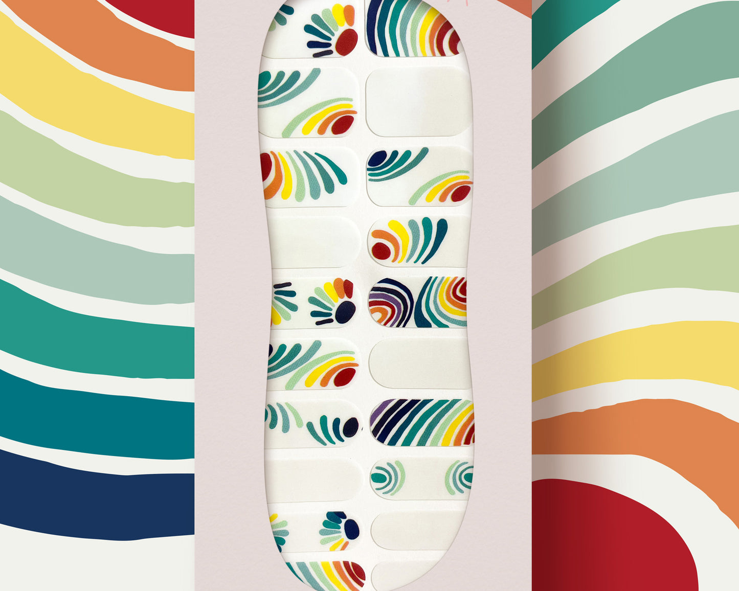 It’s a Vibe Boho Rainbow Nail Wrap Kit