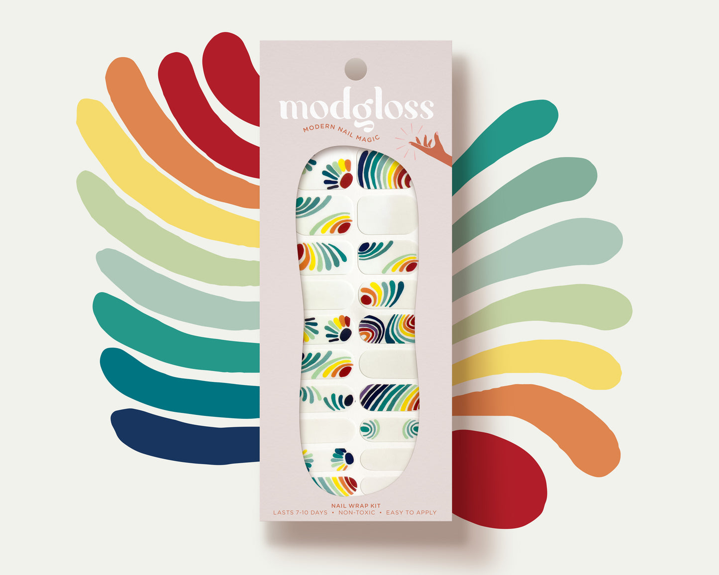 It’s a Vibe Boho Rainbow Nail Wrap Kit