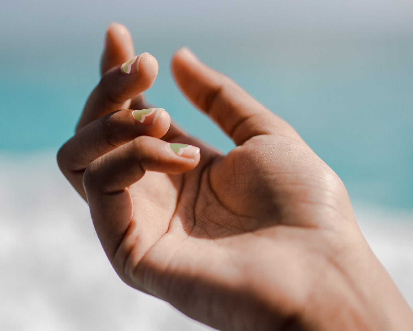 'Mint To Be' Transparent Nail Wrap Kit